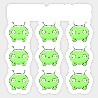 Final Space Mooncake Chookity Pok - Funny Sticker